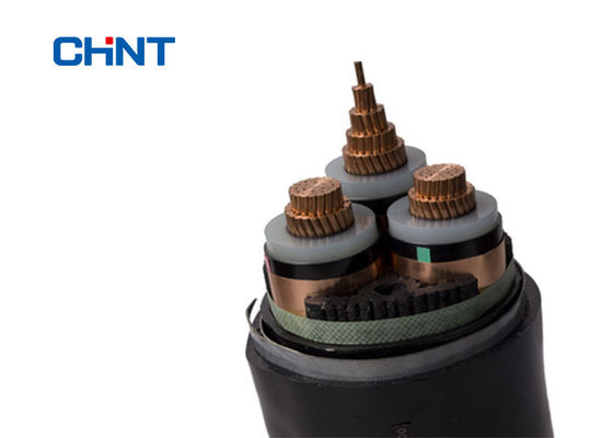 Medium Voltage 3 Core XLPE Cable 18/30KV Aluminum / Copper Conductor IEC 60502-2