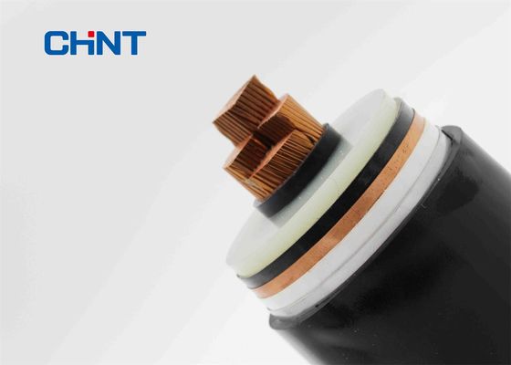 Extruded XLPE Insulated Power Cable Single Core Rated Voltage 127kV - 220kV