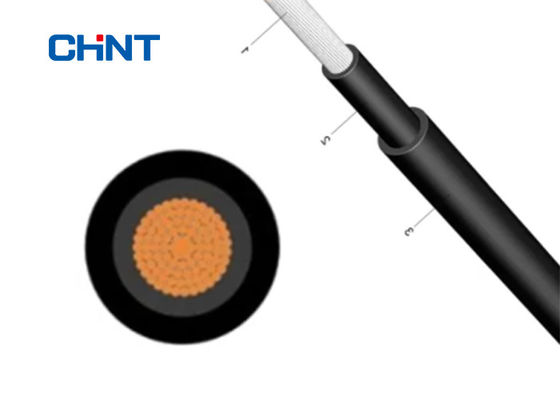 125ºC XLPE Insulation Solar Power Cables Excellent Stripping Performance