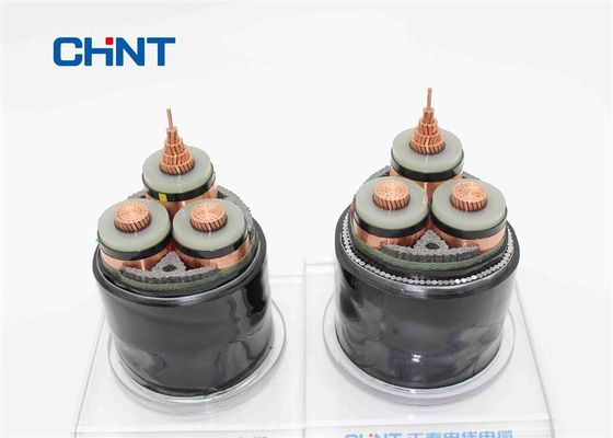 6/10 or 6.35/11KV double steel tape armored power cable with LSZH properties and cross section from 35~630mm2