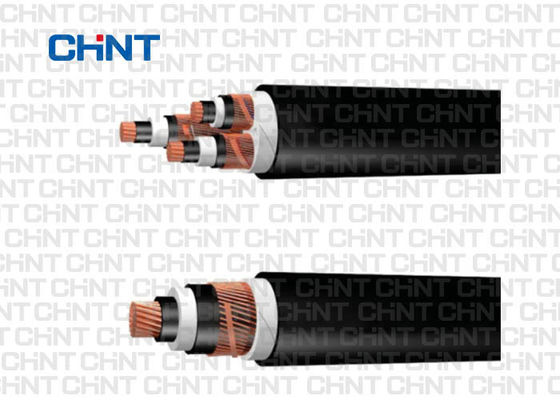 35-630mm2 Low Smoke Zero Halogen Power Cable Single / Three Core Copper Tape Screen