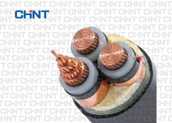 35-630mm2 Low Smoke Zero Halogen Power Cable Single / Three Core Copper Tape Screen