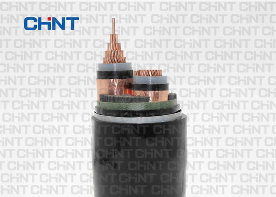 Single / Three Cores Armoured Electrical Cable Rated Voltage 6/10(12)KV