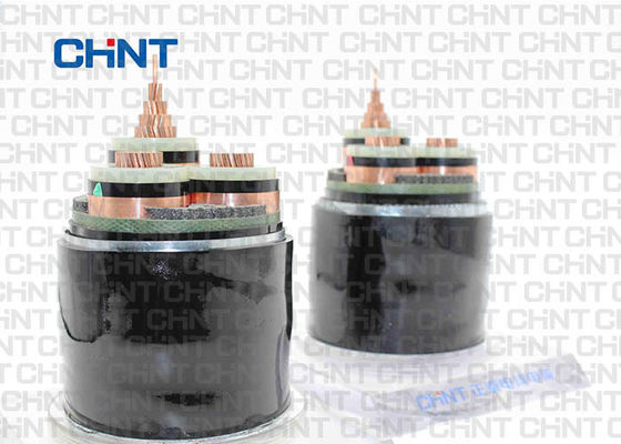 Single / Three Cores Armoured Electrical Cable Rated Voltage 6/10(12)KV
