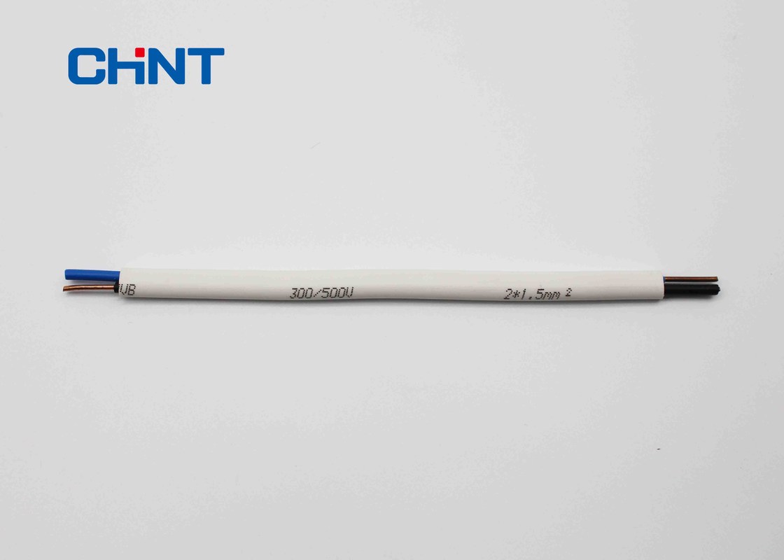 Flat Copper Conductor Pvc Insulated Electrical Cable Wire For Switch Control