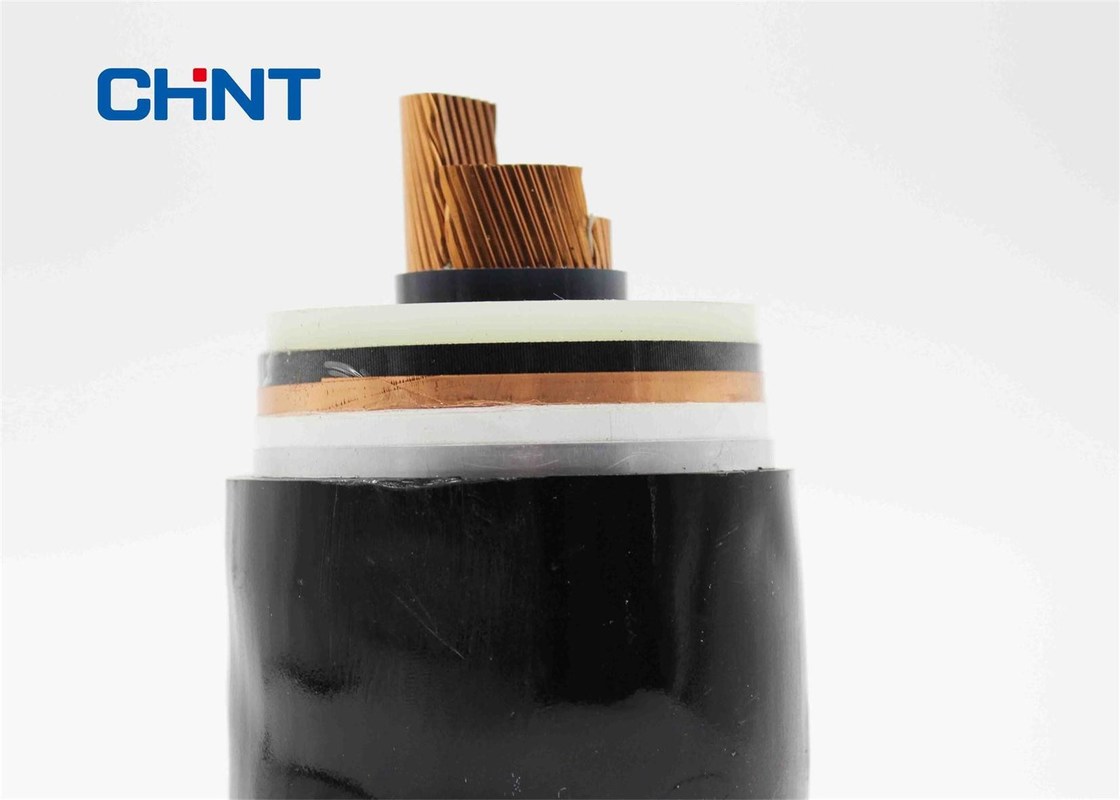 Extruded XLPE Insulated Power Cable Single Core Rated Voltage 127kV - 220kV
