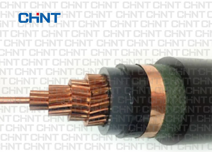 3 Phase Flame Retardant Low Smoke Cables Medium Voltage Tunnel / Directly Buried